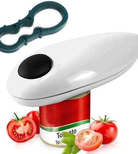 The One-Touch Electric Can Opener – Effortless Kitchen Convenience