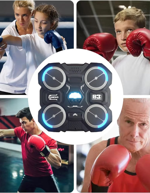 Load image into Gallery viewer, Music Boxing Machine Bluetooth-Compatible Music Boxing Machine Children'S Music Boxing Machine Smart Boxing Machine Wall Mounted
