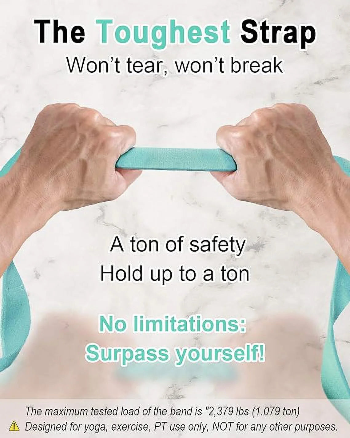 Yoga Mat Holder (Mat Not Incl.), Adjustable Yoga Mat Carrier, Pink