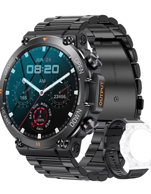 Load image into Gallery viewer, K56Pro Smart Watch for Men Heart Rate Blood Bluetooth Sport 400Mah Long Standby 1.39 Inch 360*360 HD Screen Outdoors Smartwatch
